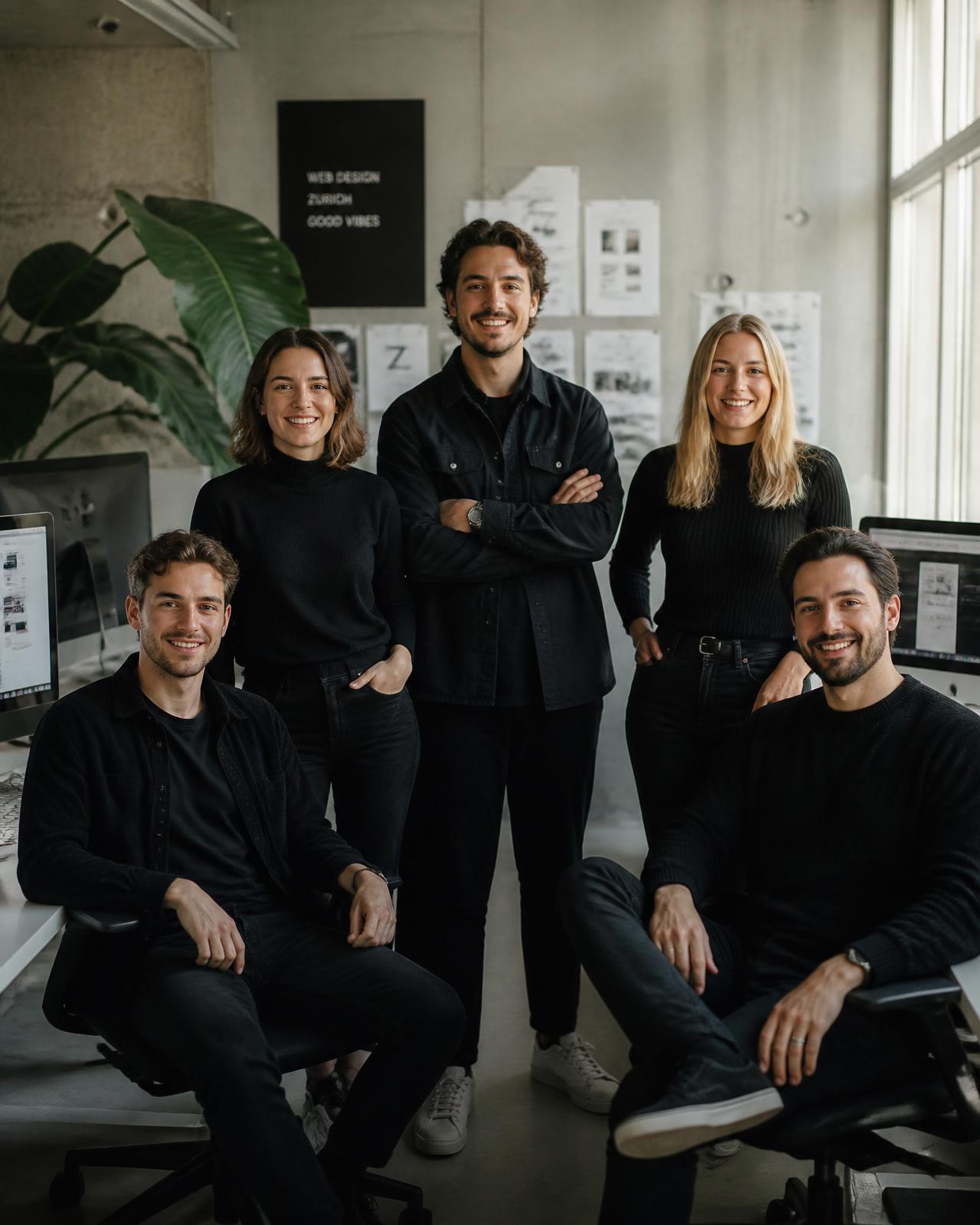 Das Team von Nexora Web Studio in Zürich